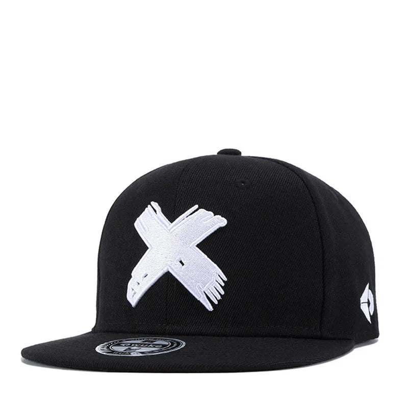 Youth Hip Hop Flat Brim Baseball Cap Outdoor Street Dance Hat for Men Fashion Snapback Adjustable Breathable Cotton
