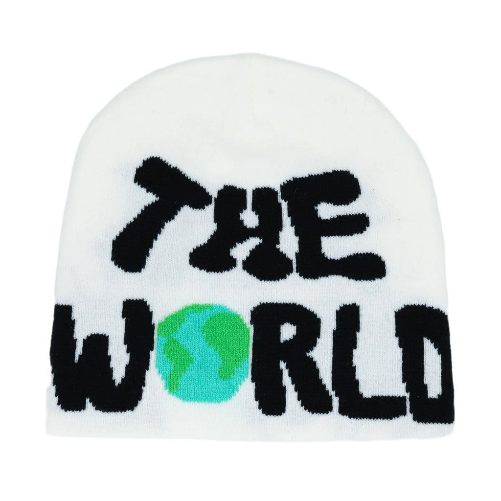 New Fashion Letter Autumn Winter Beanies for Women Men Outdoor Y2K Skullcap Warm Skiing Hat Cold Hat Hip Hop Cycling Knit Hat