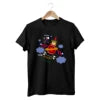 Cosh International Oversized Streetwear T-Shirt – 100% Cotton Graphic Puff Print Boxy Cropped Custom Screen Print Tee