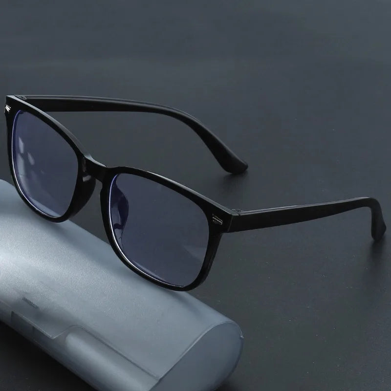 1/2pc Square Rivet Blue Light Glasses