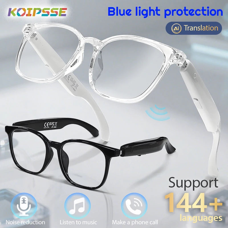 Smart AI Translation Wireless Glasses