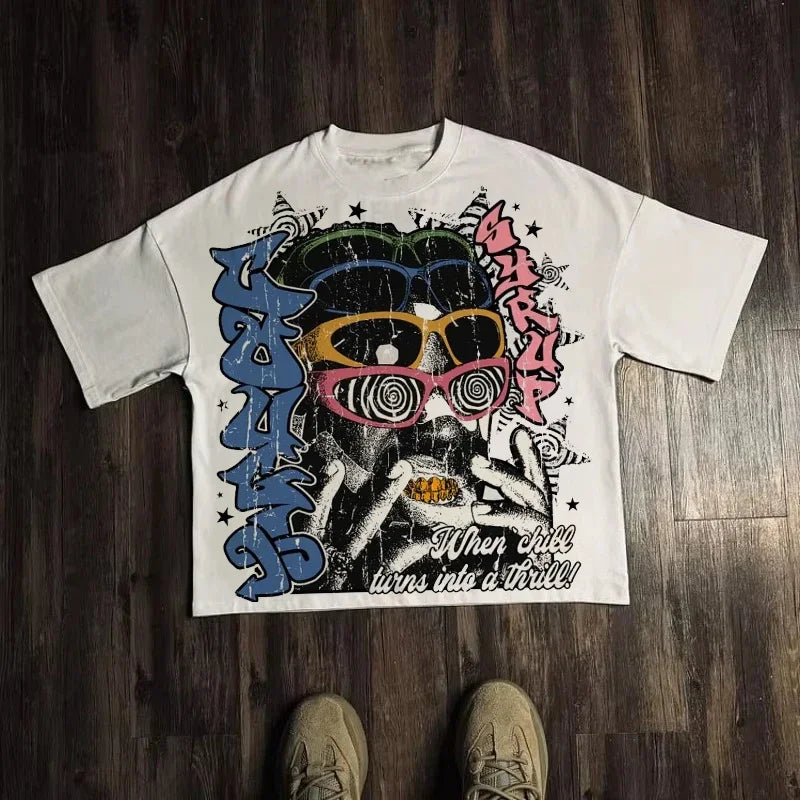 Graphic T-shirt  Oversized