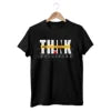 Cosh International Oversized Streetwear T-Shirt – 100% Cotton Graphic Puff Print Boxy Cropped Custom Screen Print Tee