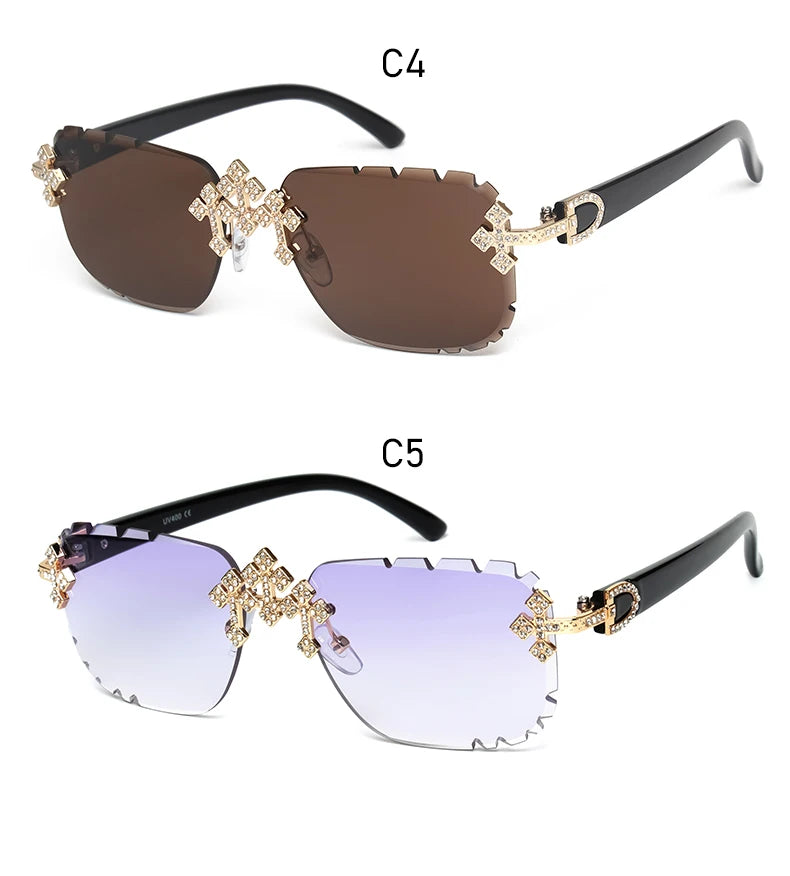 2025 Fashion Square UV400 Sun Glasses