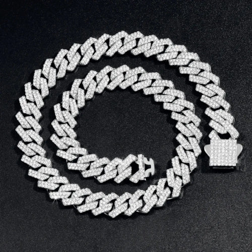 20-Inch Double-Drain Cuban (Edition Sparkling Diamond)