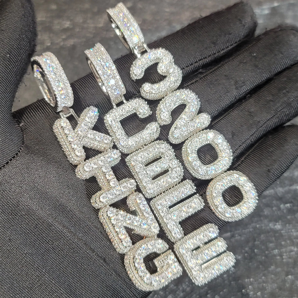 Custom Name Vertical Chain Necklace