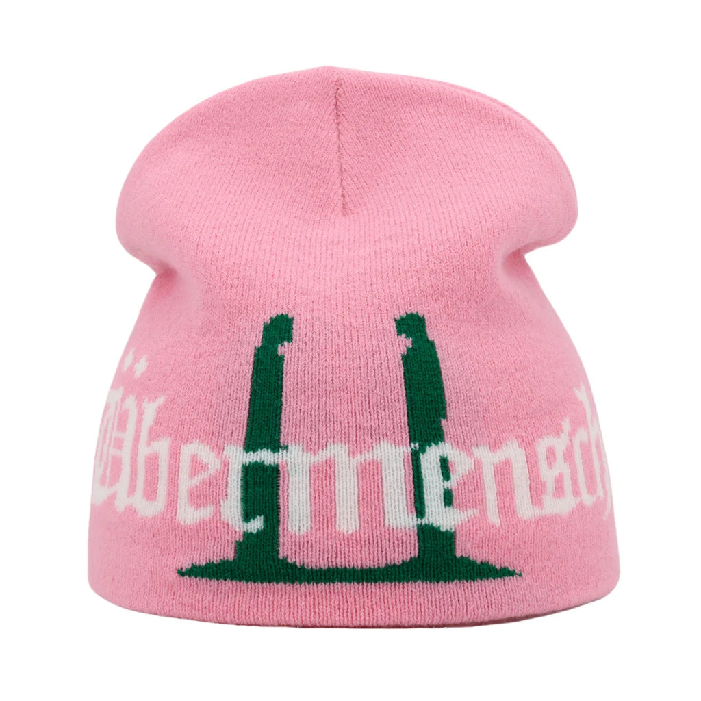 New Fashion Letter Autumn Winter Beanies for Women Men Outdoor Y2K Skullcap Warm Skiing Hat Cold Hat Hip Hop Cycling Knit Hat
