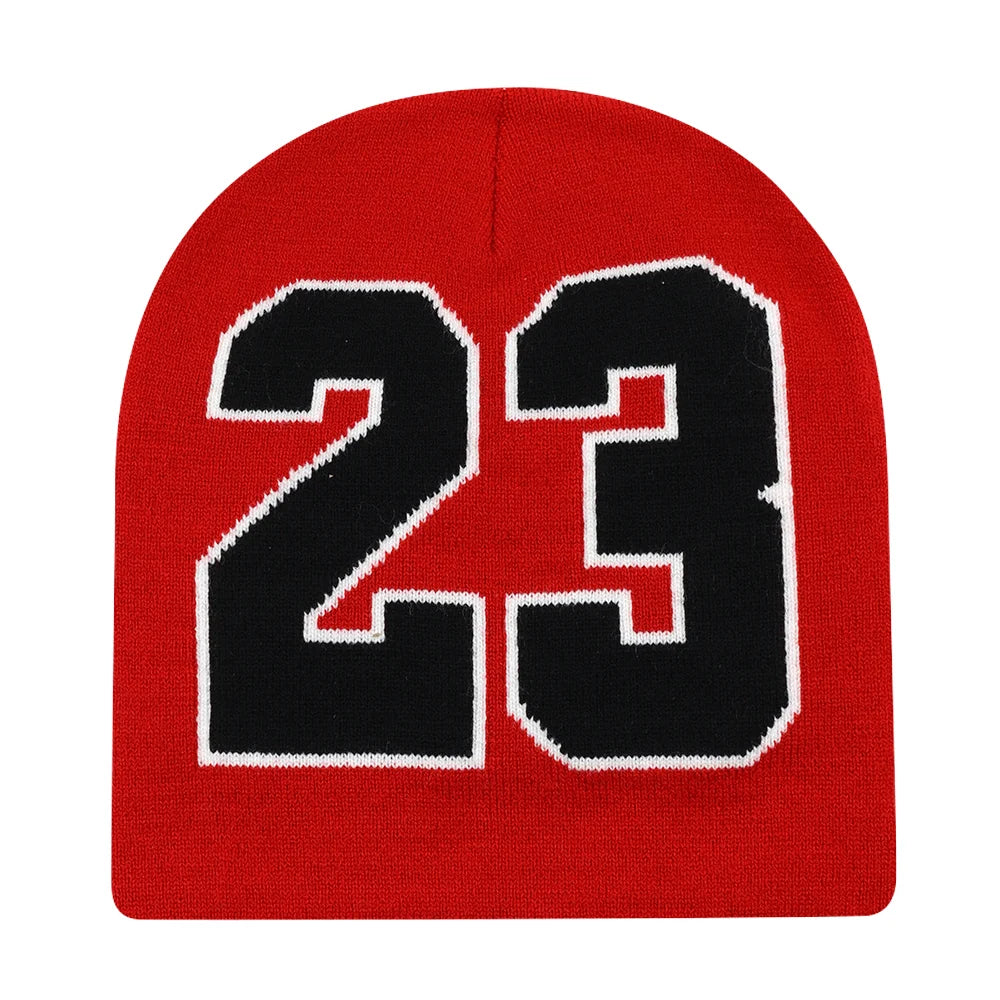 New Fashion Letter Autumn Winter Beanies for Women Men Outdoor Y2K Skullcap Warm Skiing Hat Cold Hat Hip Hop Cycling Knit Hat