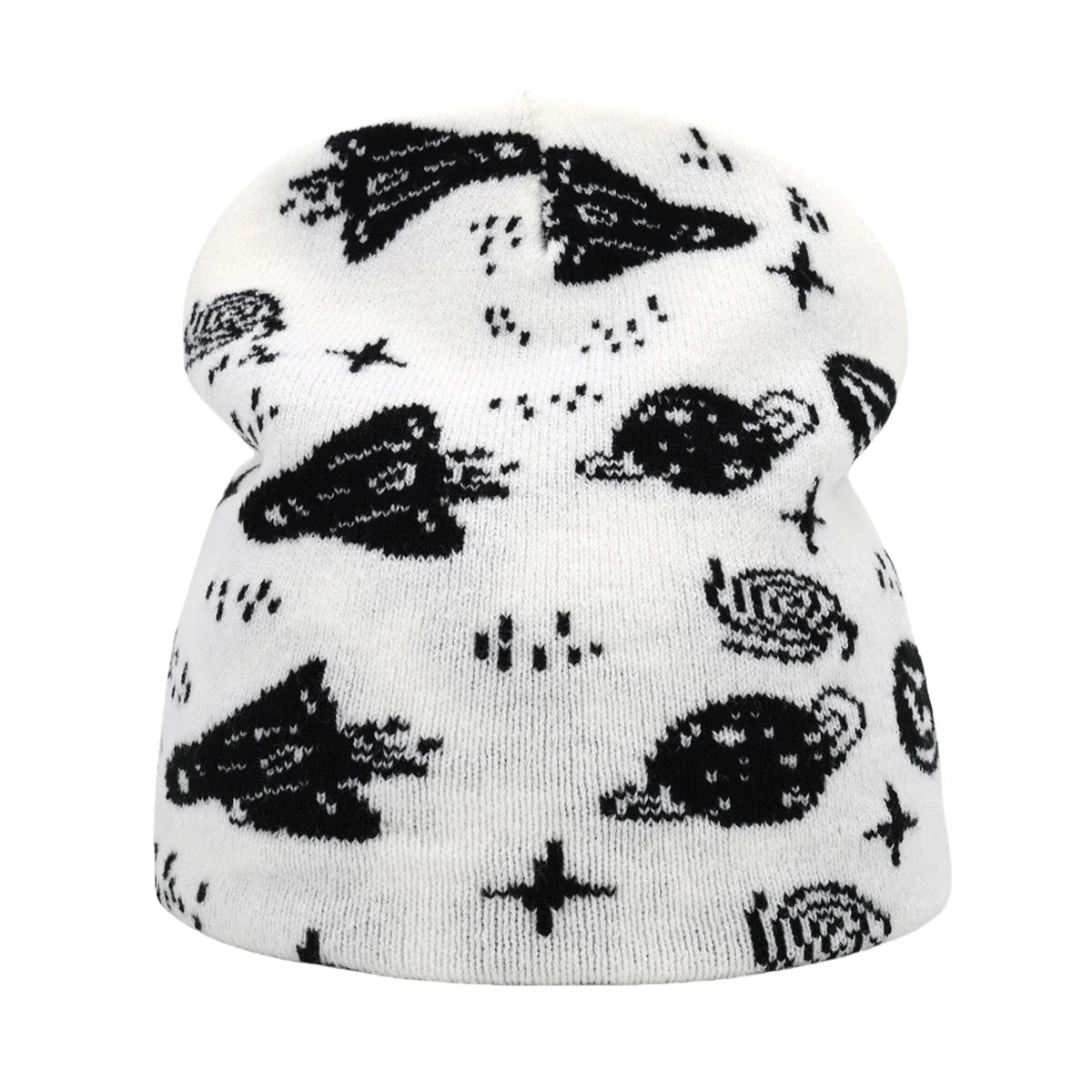 New Fashion Letter Autumn Winter Beanies for Women Men Outdoor Y2K Skullcap Warm Skiing Hat Cold Hat Hip Hop Cycling Knit Hat