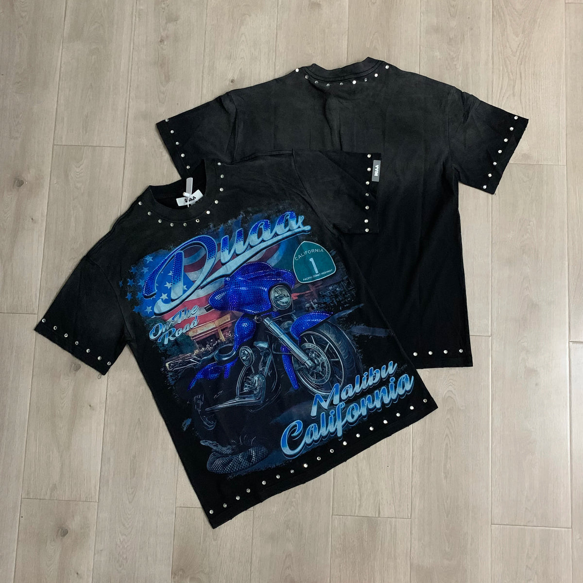 Streetwear Rhinestone Letter Print Yellow T-shirt Men Woman Fashion Retro Shinning Diamond loose casual Oversized Hip Hop Tees