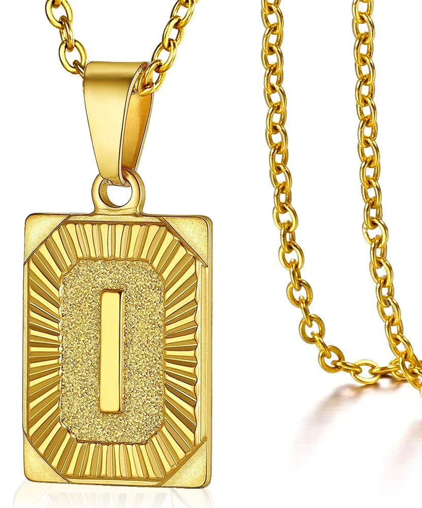 Initial Pendant Necklace
