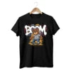 Cosh International Oversized Streetwear T-Shirt – 100% Cotton Graphic Puff Print Boxy Cropped Custom Screen Print Tee