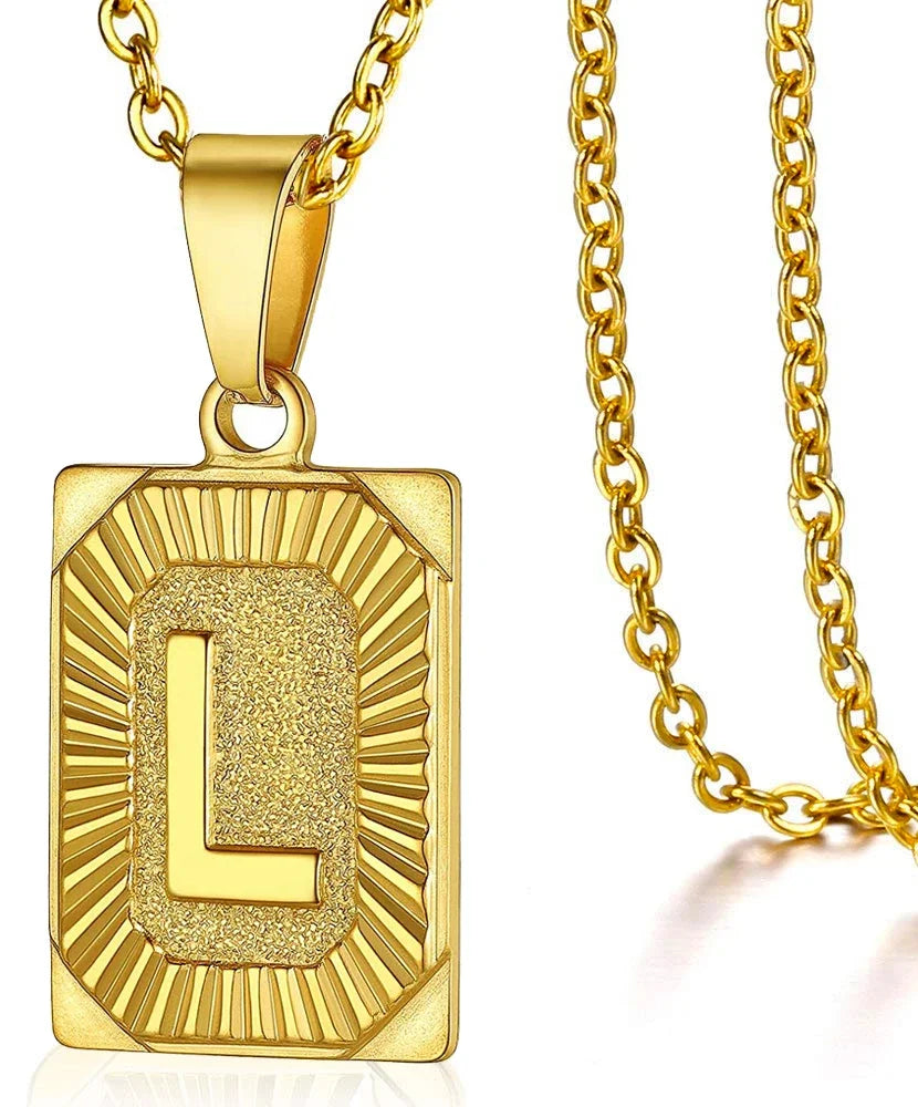 Initial Pendant Necklace