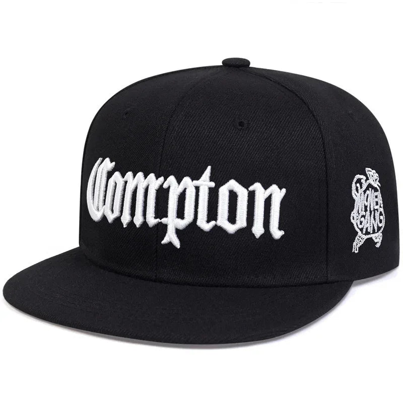 Youth Hip Hop Flat Brim Baseball Cap Outdoor Street Dance Hat for Men Fashion Snapback Adjustable Breathable Cotton