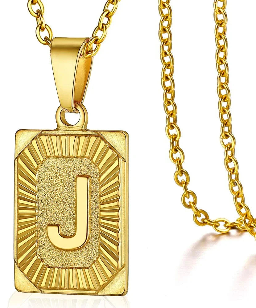 Initial Pendant Necklace