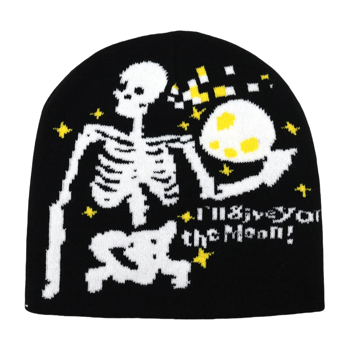 New Fashion Letter Autumn Winter Beanies for Women Men Outdoor Y2K Skullcap Warm Skiing Hat Cold Hat Hip Hop Cycling Knit Hat