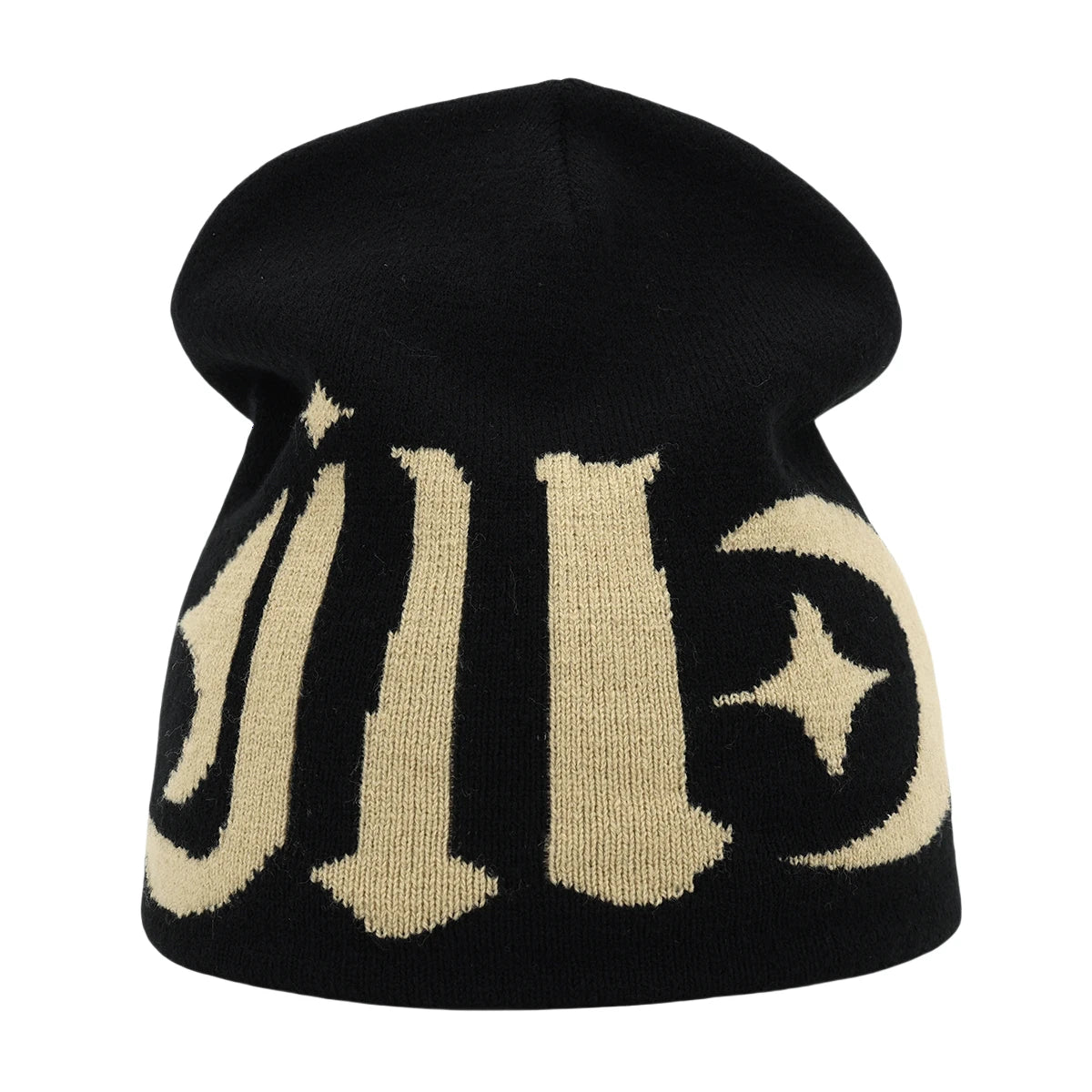 New Fashion Letter Autumn Winter Beanies for Women Men Outdoor Y2K Skullcap Warm Skiing Hat Cold Hat Hip Hop Cycling Knit Hat