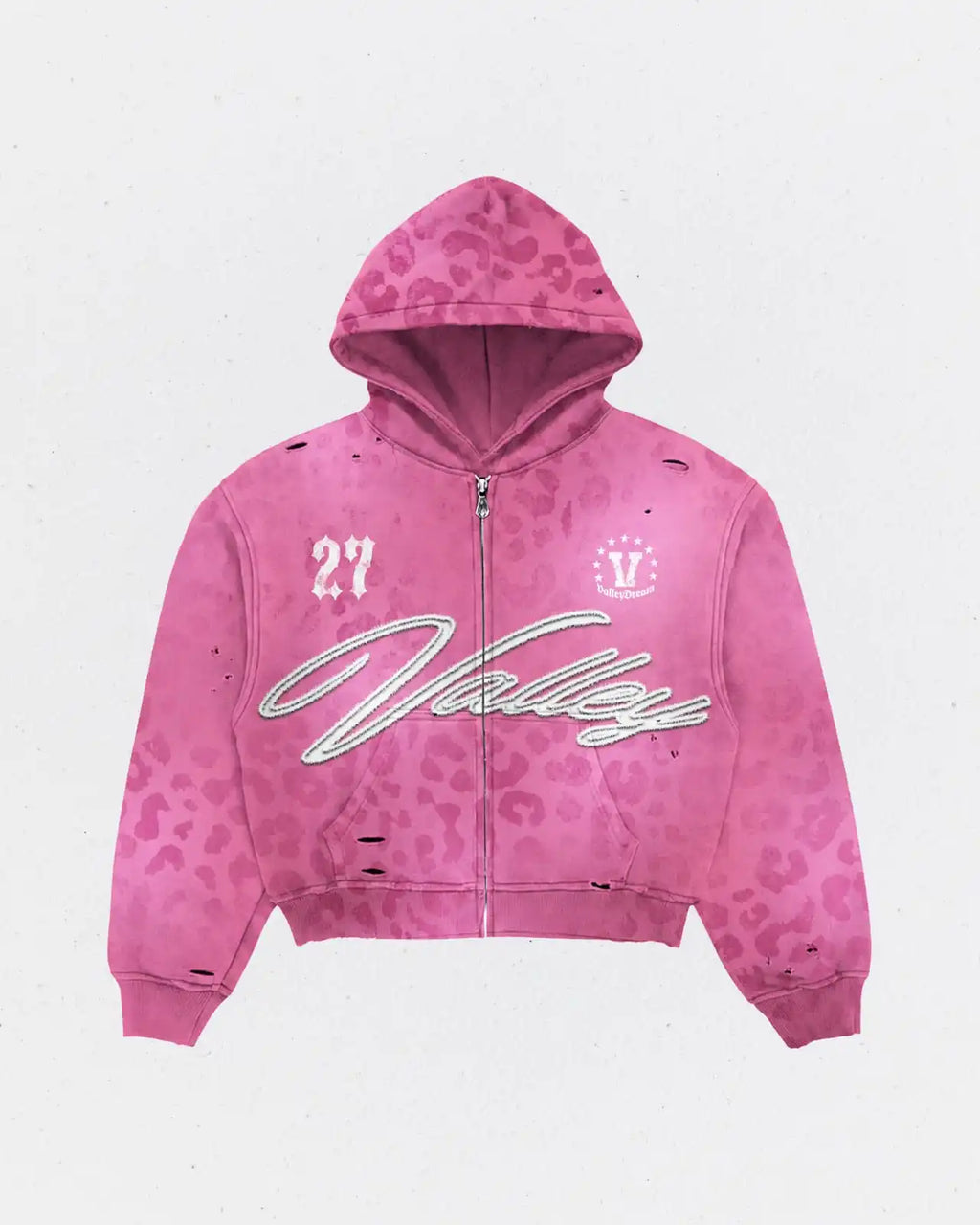 Custom Acid Wash Heavy Weight Oversized Hoodies Mens Rhinestone Patch Embroidery Zip up Hoodie Vintage Streetwear Hoodie Unisex