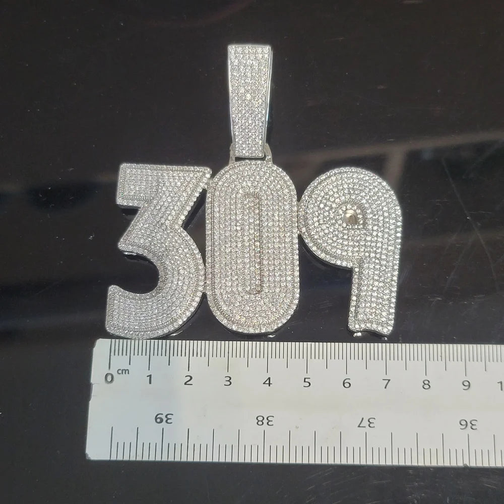 Personalized Custom Number Letter Pendant
