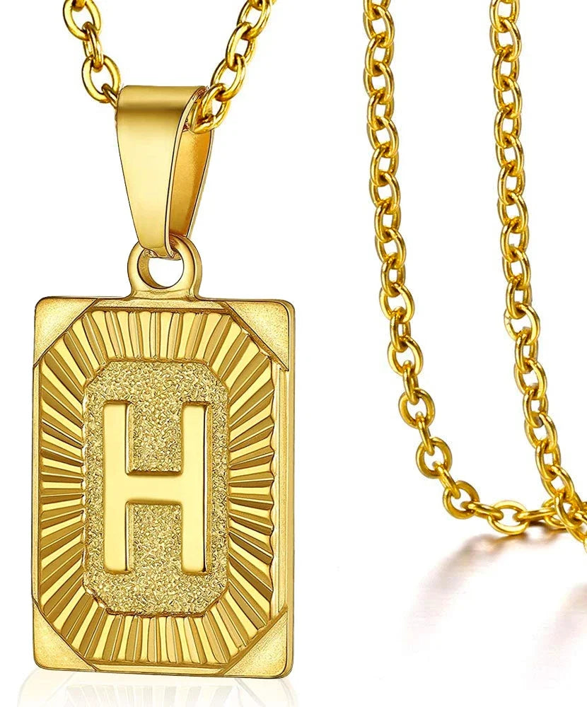 Initial Pendant Necklace