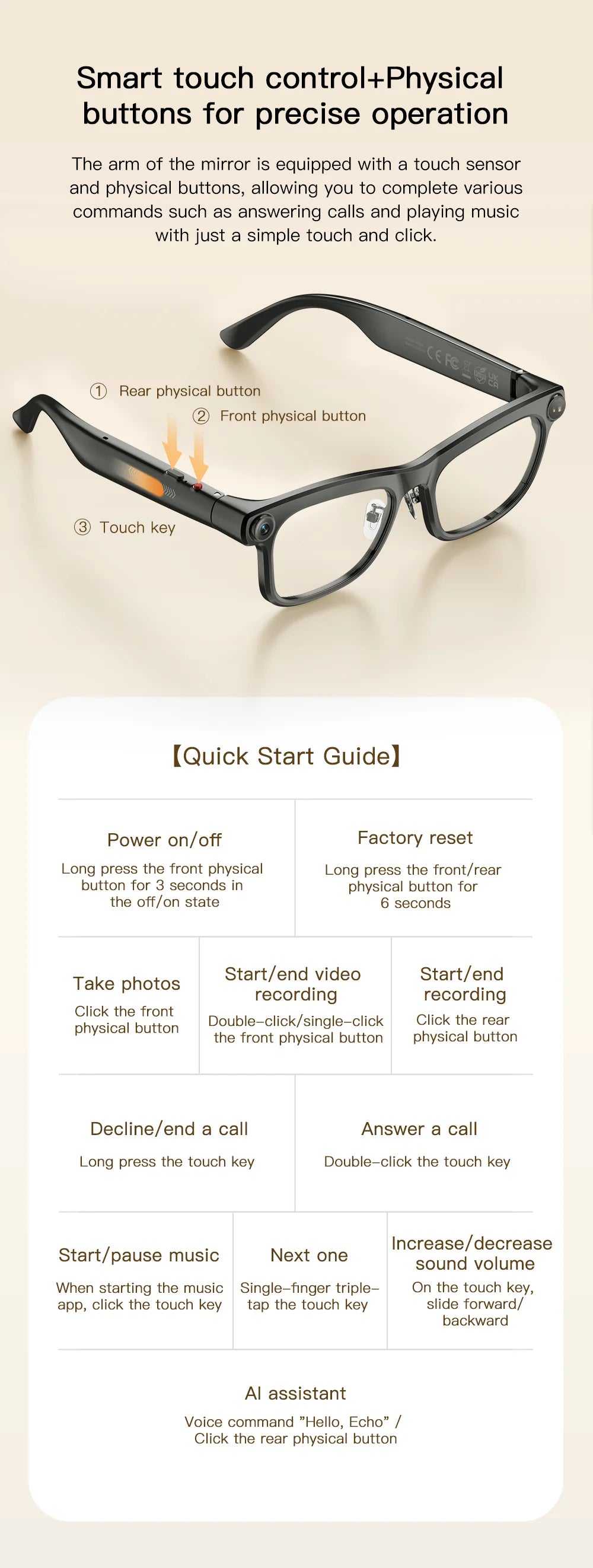 AI Smart Glasses ChatGPT Powered