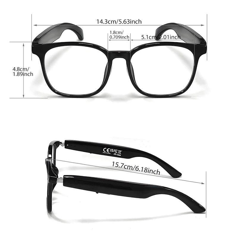 Smart AI Translation Wireless Glasses