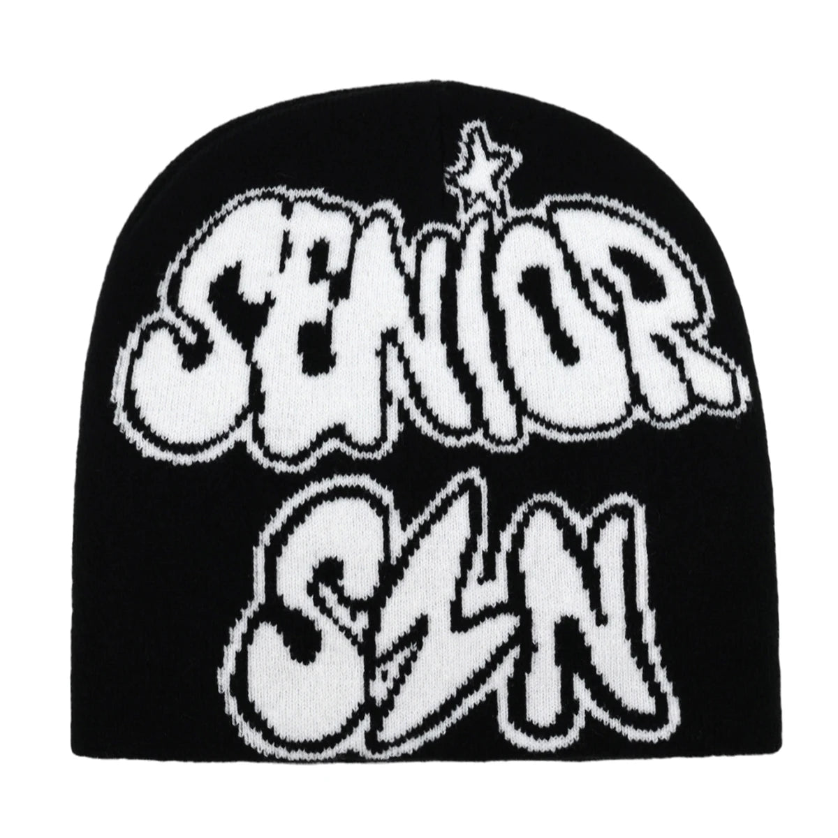 New Fashion Letter Autumn Winter Beanies for Women Men Outdoor Y2K Skullcap Warm Skiing Hat Cold Hat Hip Hop Cycling Knit Hat