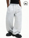 Men's Relaxed Drawstring Sweatpants Heather Joggers