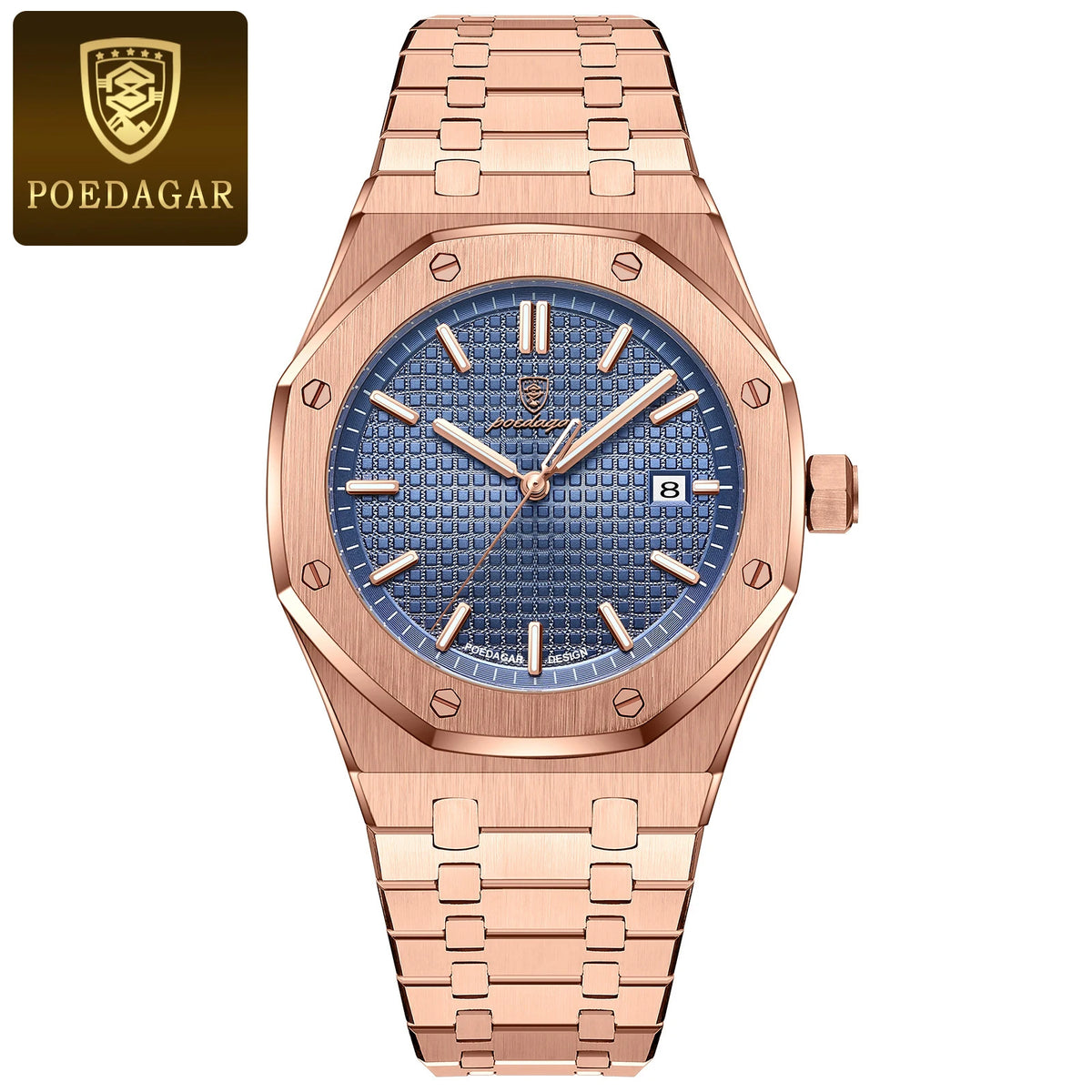 POEDAGAR Luxury Quartz watch