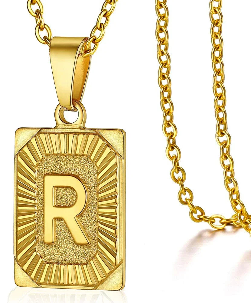 Initial Pendant Necklace