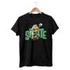 Cosh International Oversized Streetwear T-Shirt – 100% Cotton Graphic Puff Print Boxy Cropped Custom Screen Print Tee