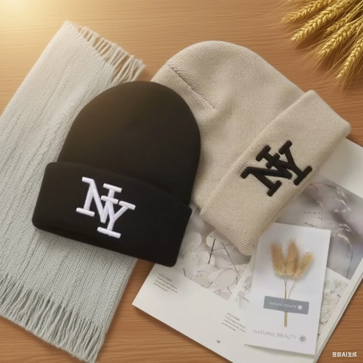 1PC/ 2PCS  Winter beanies