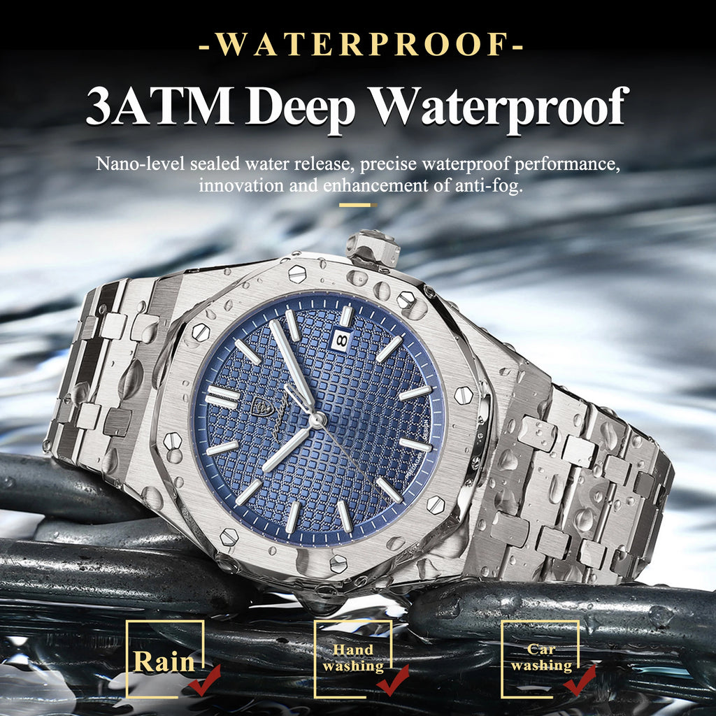 POEDAGAR Luxury Quartz watch