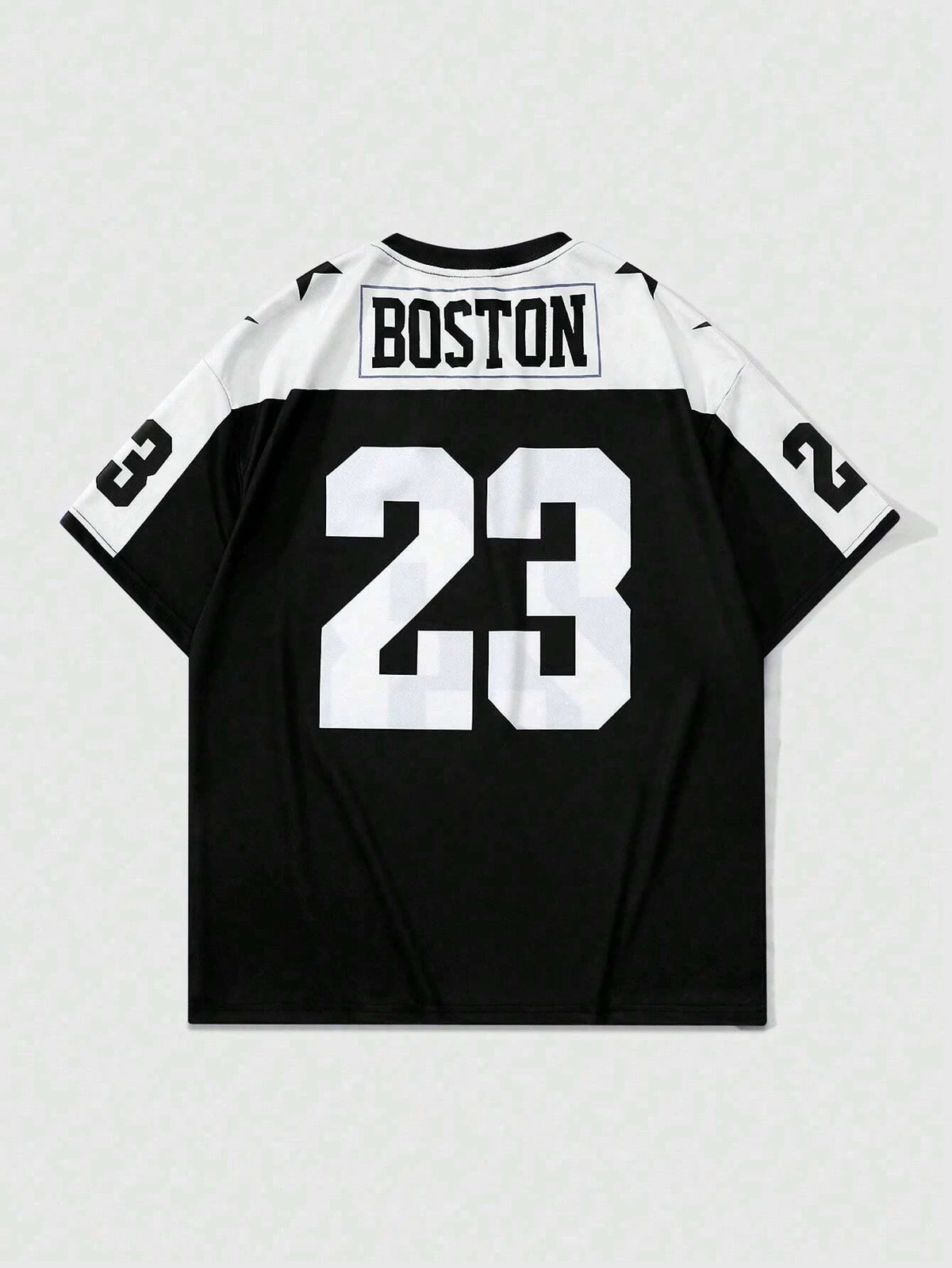 American Football Jersey China-Chic Dragon Pattern Cherry Blossom Flower Full Print V-neck Mesh Loose T-shirt for Men and Women