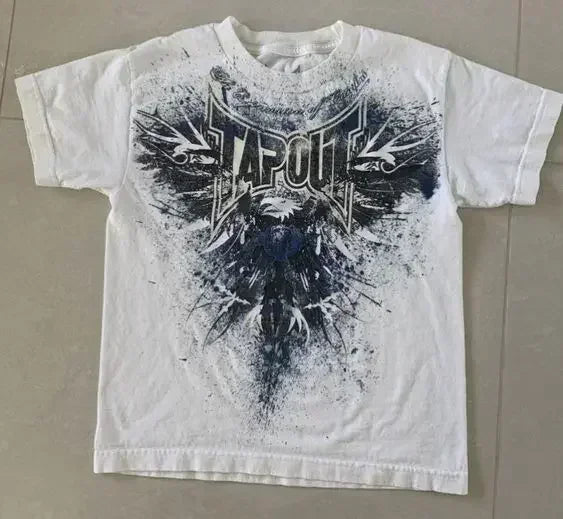 Affliction Winter Long Sleeved Cotton T Shirt New Y2k Fashion Retro Harajuku Round Neck Shirt Men's Women Gothic Casual Tops