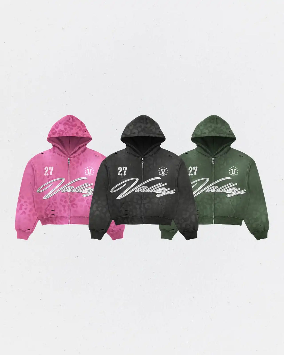 Custom Acid Wash Heavy Weight Oversized Hoodies Mens Rhinestone Patch Embroidery Zip up Hoodie Vintage Streetwear Hoodie Unisex