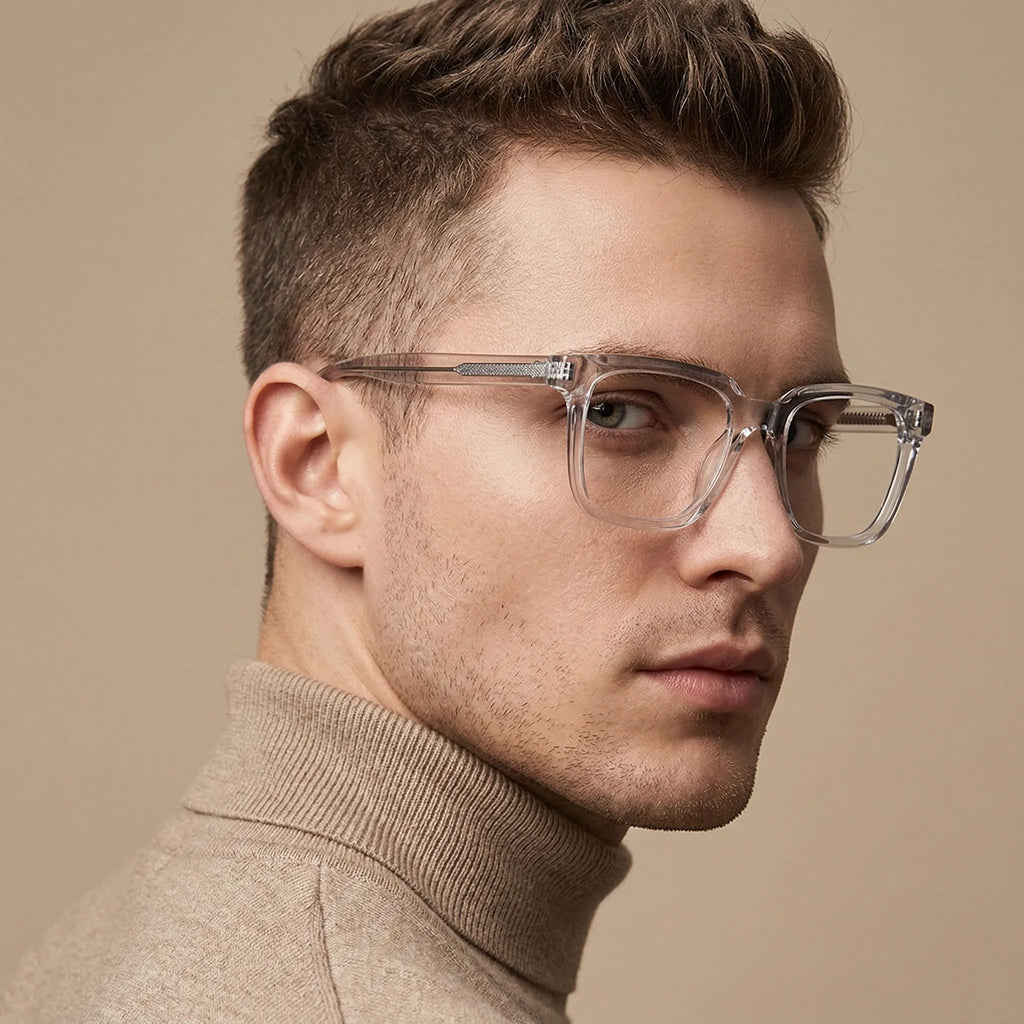 JMISUS Fashion Square Prescription Glasses
