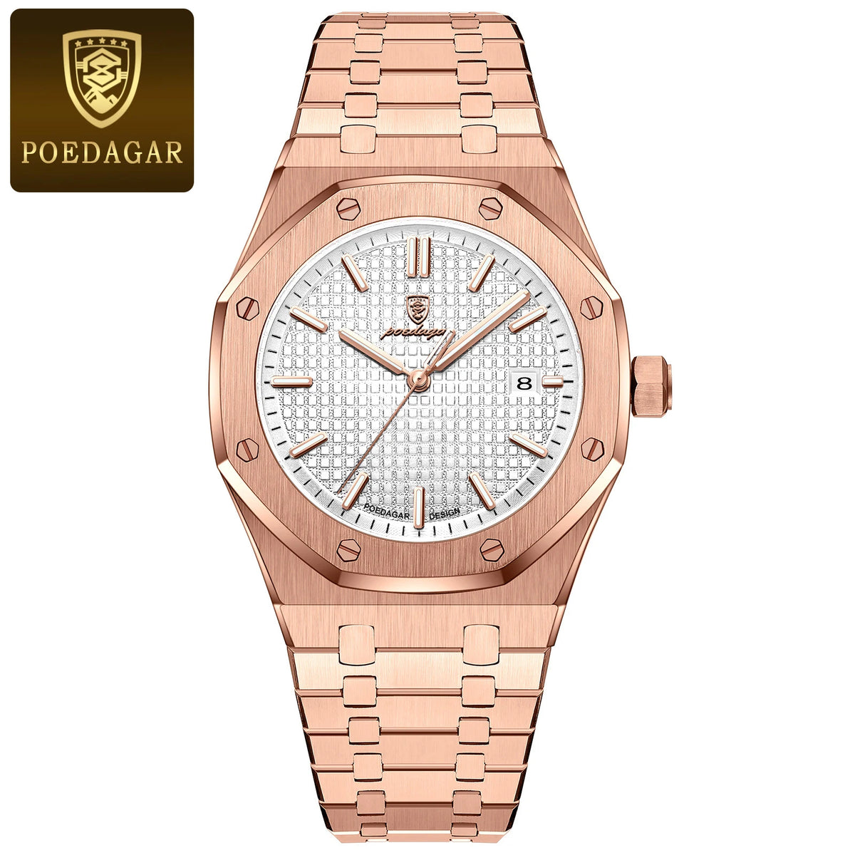 POEDAGAR Luxury Quartz watch
