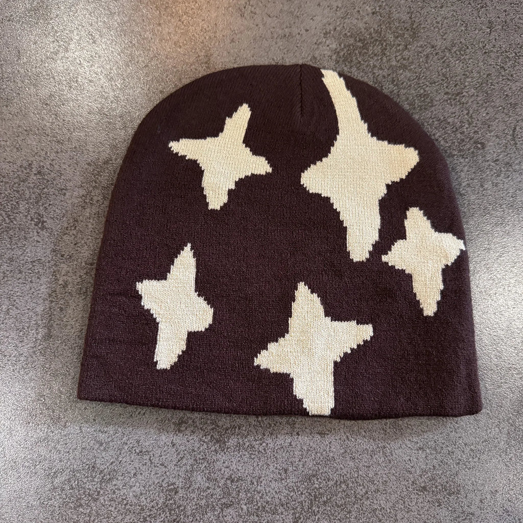 New Fashion Letter Autumn Winter Beanies for Women Men Outdoor Y2K Skullcap Warm Skiing Hat Cold Hat Hip Hop Cycling Knit Hat