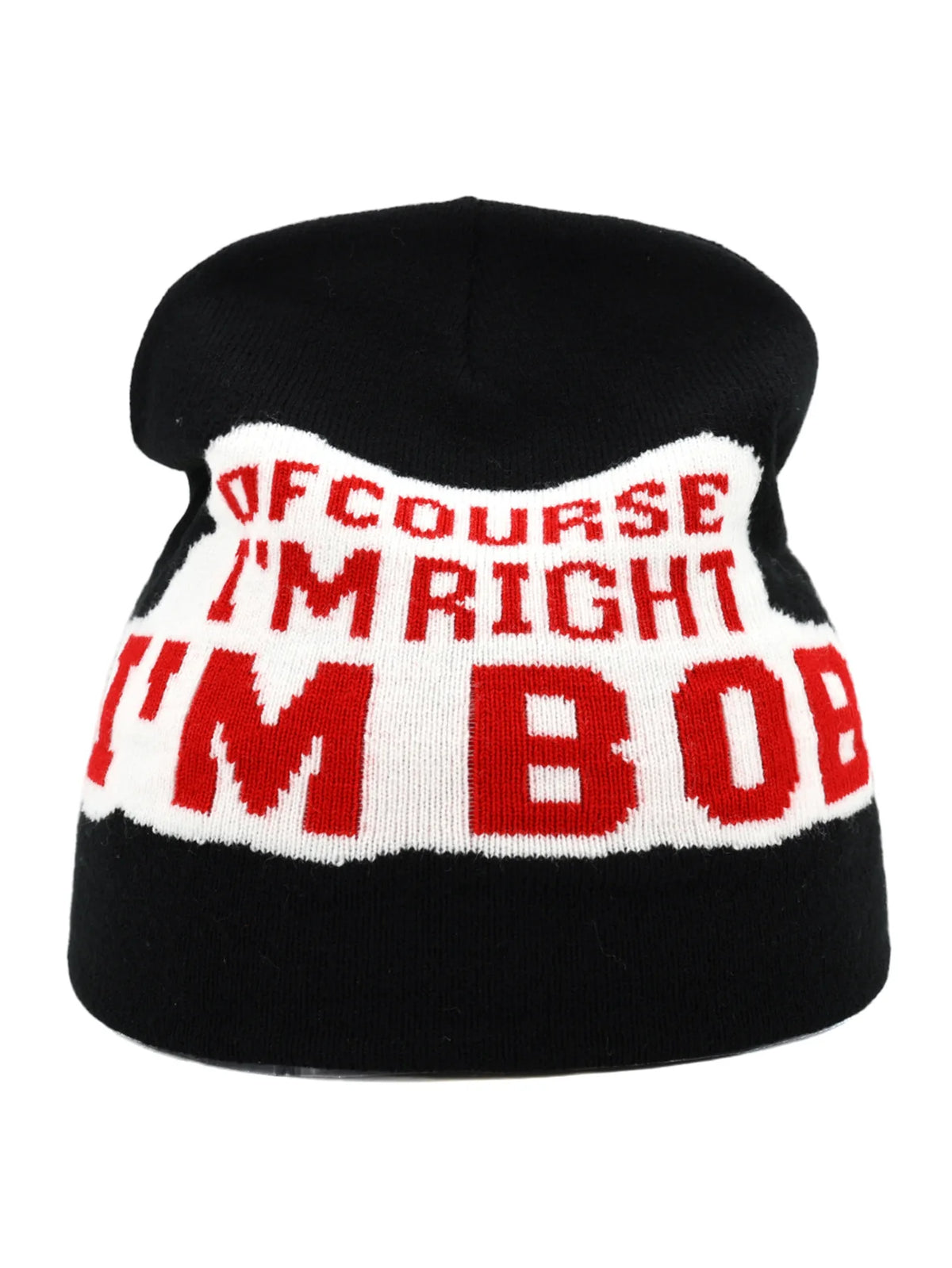 New Fashion Letter Autumn Winter Beanies for Women Men Outdoor Y2K Skullcap Warm Skiing Hat Cold Hat Hip Hop Cycling Knit Hat