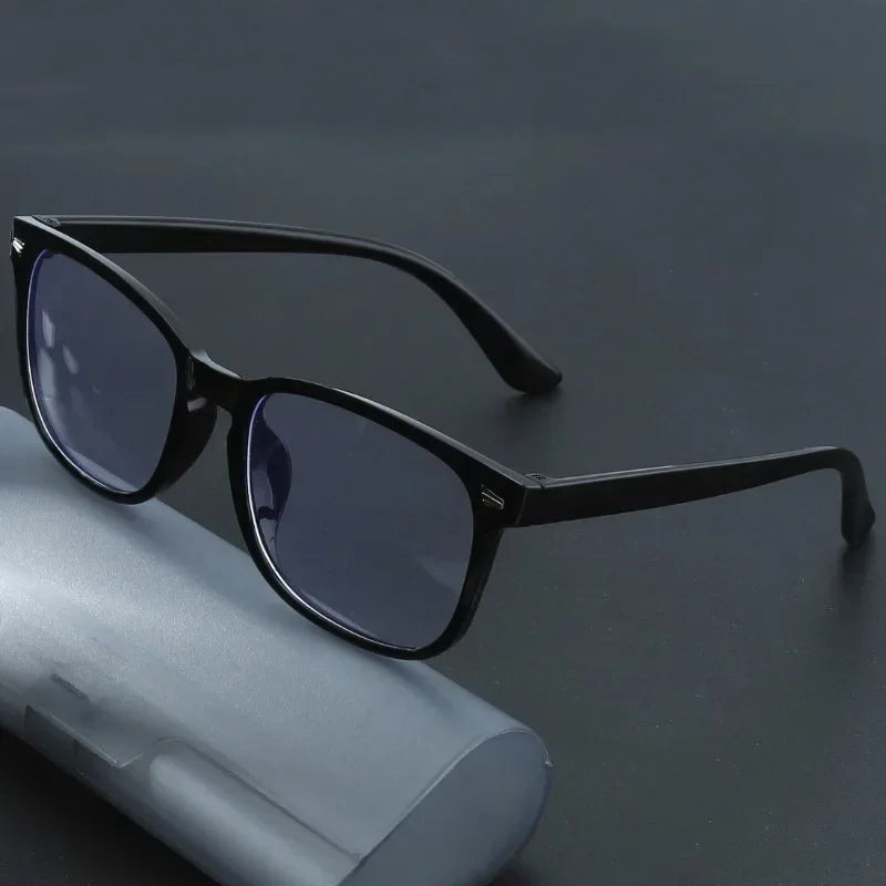 1/2pc Square Rivet Blue Light Glasses