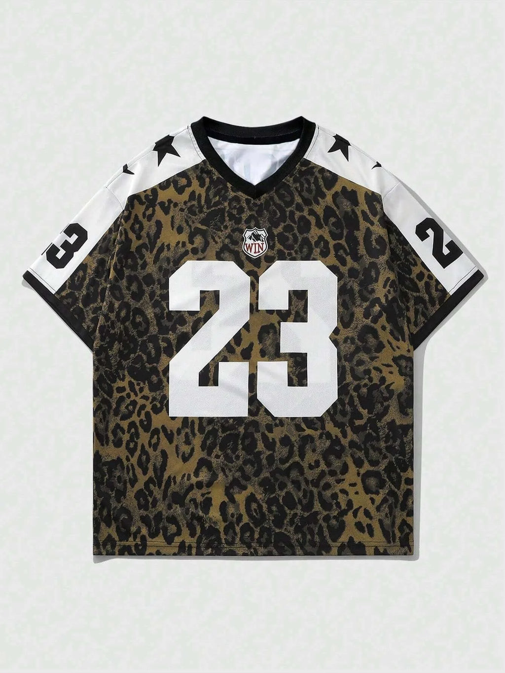 American Football Jersey China-Chic Dragon Pattern Cherry Blossom Flower Full Print V-neck Mesh Loose T-shirt for Men and Women