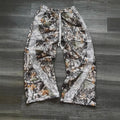 Men's Camouflage Casual Pants Y2k Embroidered Camo Functional Tactical Functional Women's Premium Jogging Drawstring Sweatpants