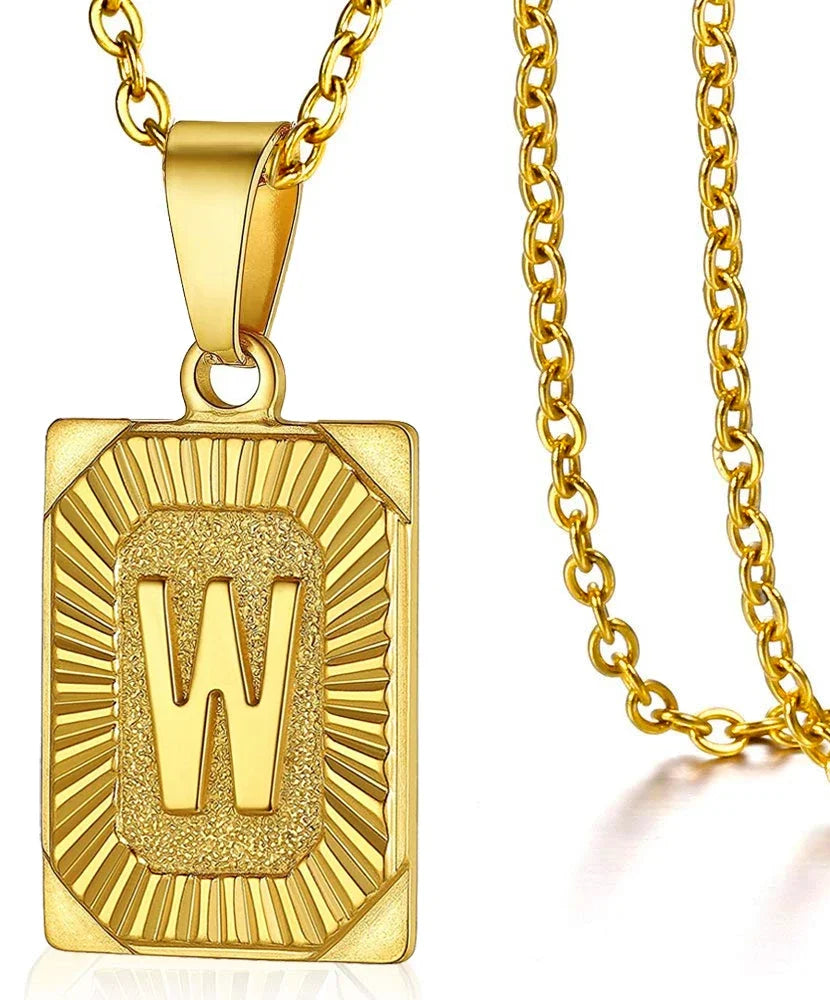 Initial Pendant Necklace