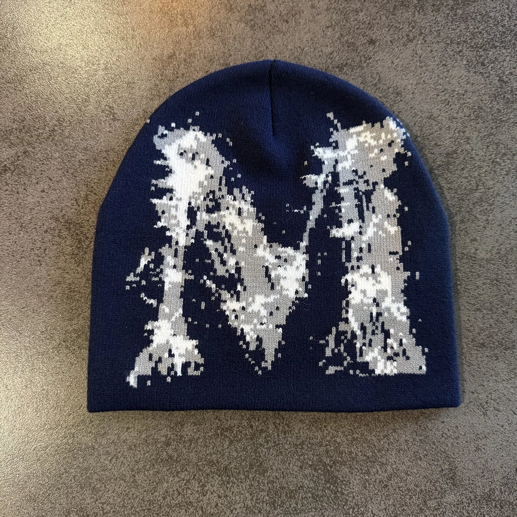 Star Pattern Knit Hat Jacquard Warm Beanies for Women Men Winter Autumn Outdoor Skullcap Skiing Hat Y2K Cold Hat Hip Hop Cycling