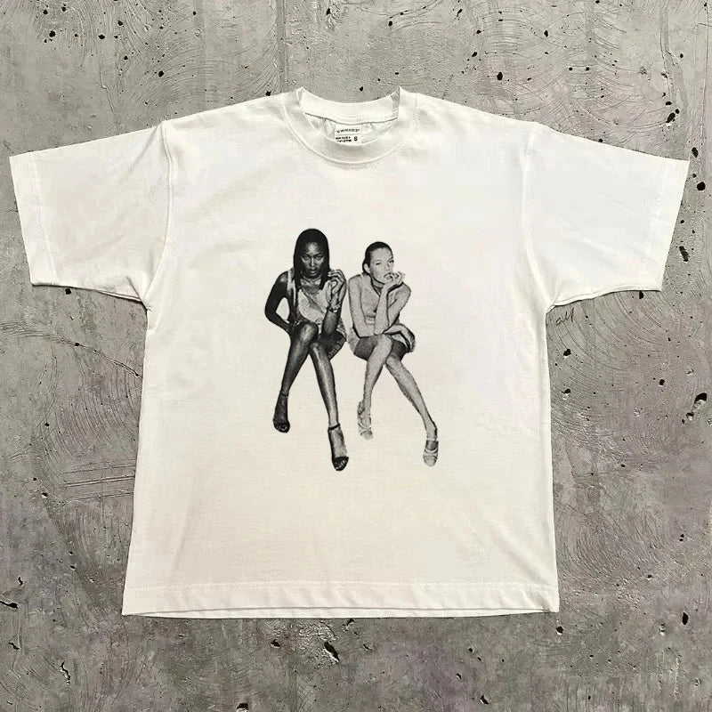 Graphic T-shirt  Oversized