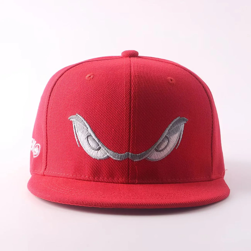 Youth Hip Hop Flat Brim Baseball Cap Outdoor Street Dance Hat for Men Fashion Snapback Adjustable Breathable Cotton