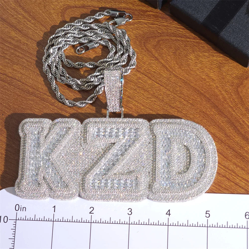 Hip Hop Large Initial Letter Number chain