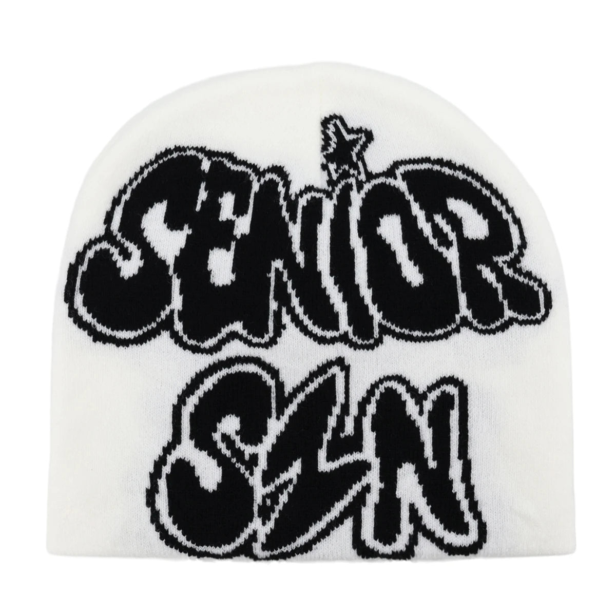 New Fashion Letter Autumn Winter Beanies for Women Men Outdoor Y2K Skullcap Warm Skiing Hat Cold Hat Hip Hop Cycling Knit Hat