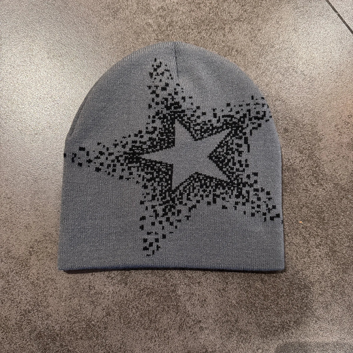 Star Pattern Knit Hat Jacquard Warm Beanies for Women Men Winter Autumn Outdoor Skullcap Skiing Hat Y2K Cold Hat Hip Hop Cycling